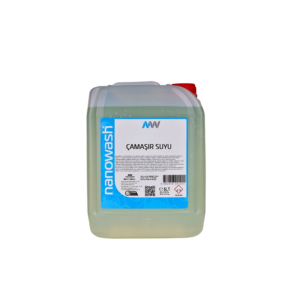 Nanowash Çamaşır Suyu 5 Lt