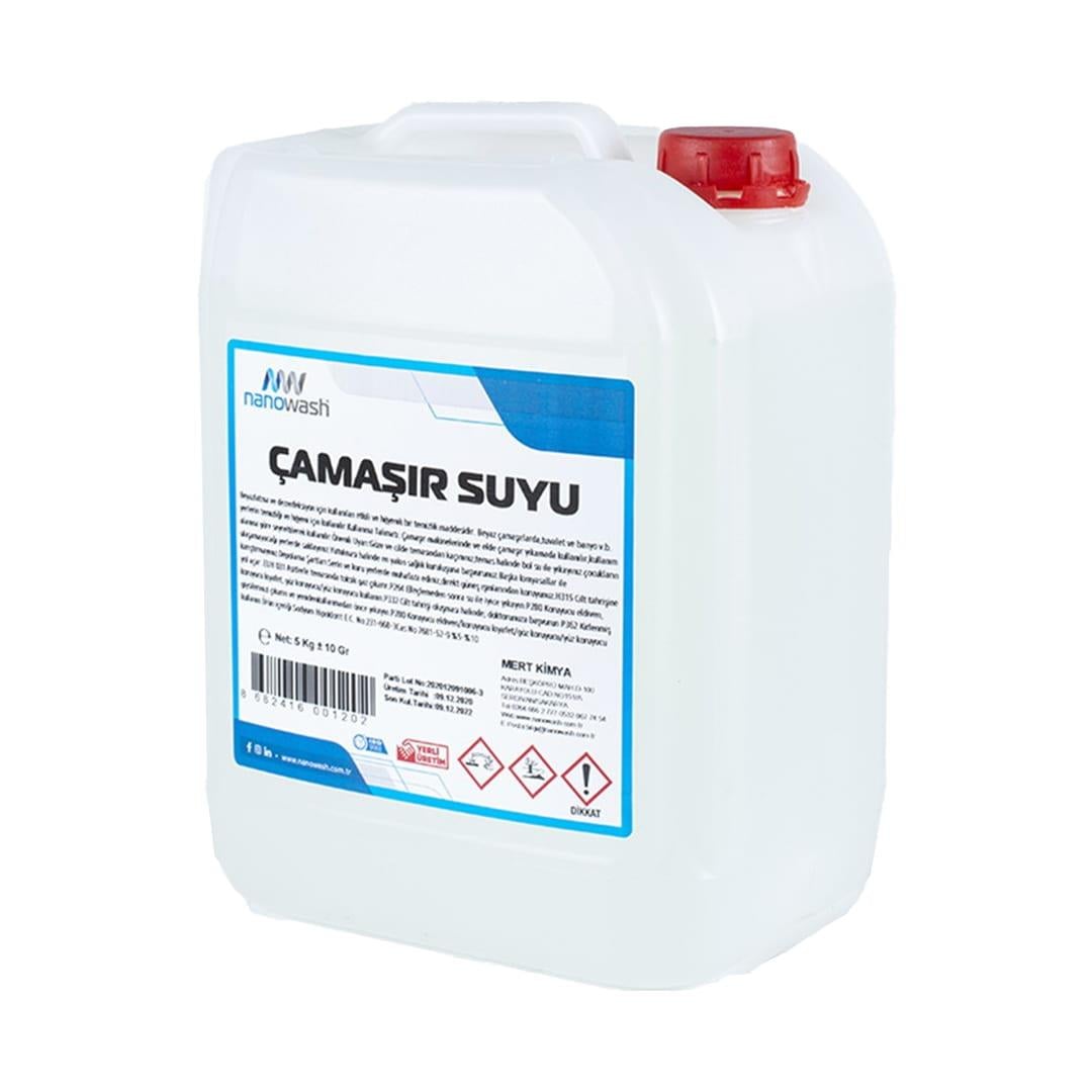 Nanowash Çamaşır Suyu 5 Lt