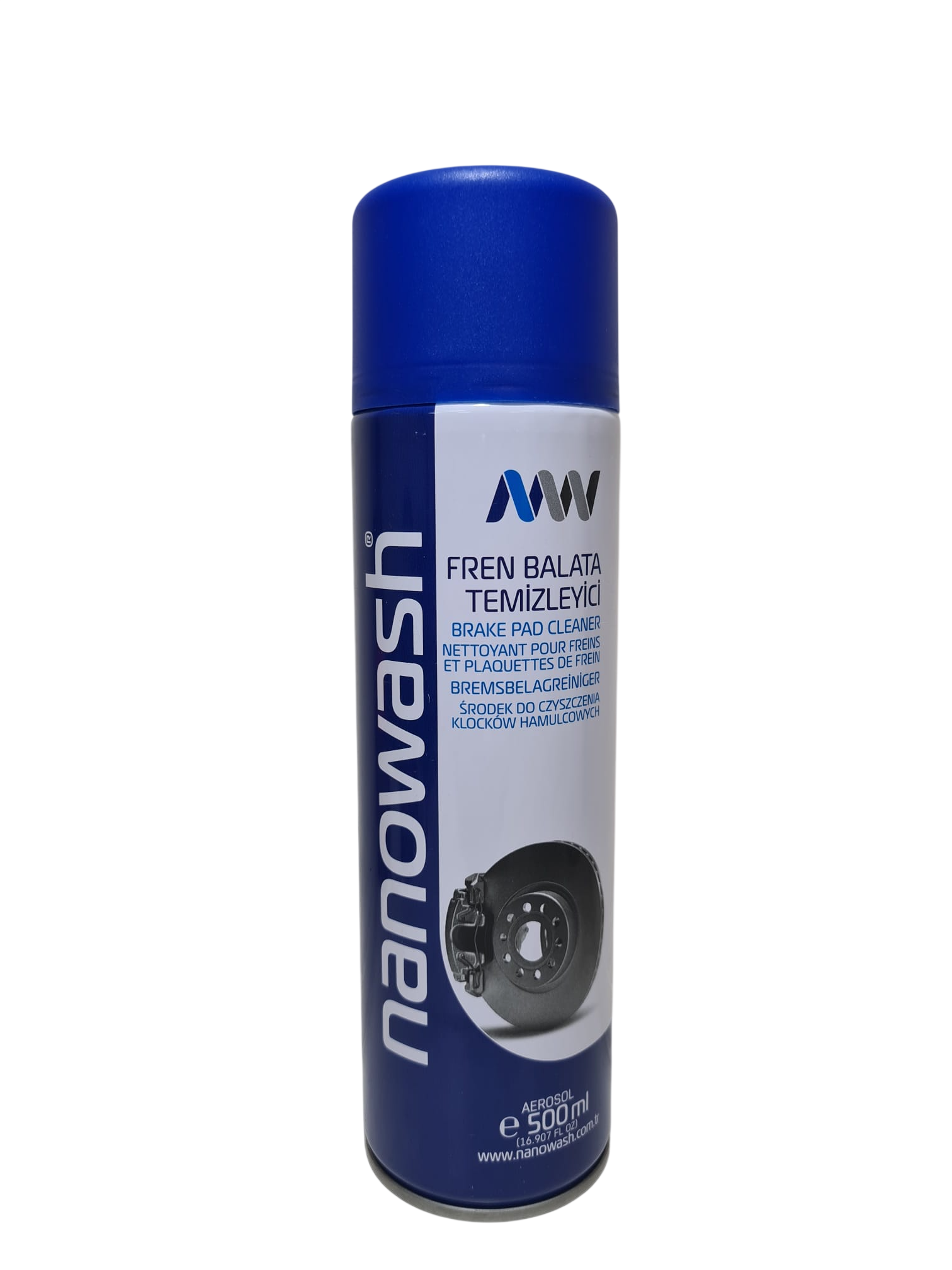 NANOWASH FREN BALATA TEMİZLEYİCİ 500 ML AEROSOL