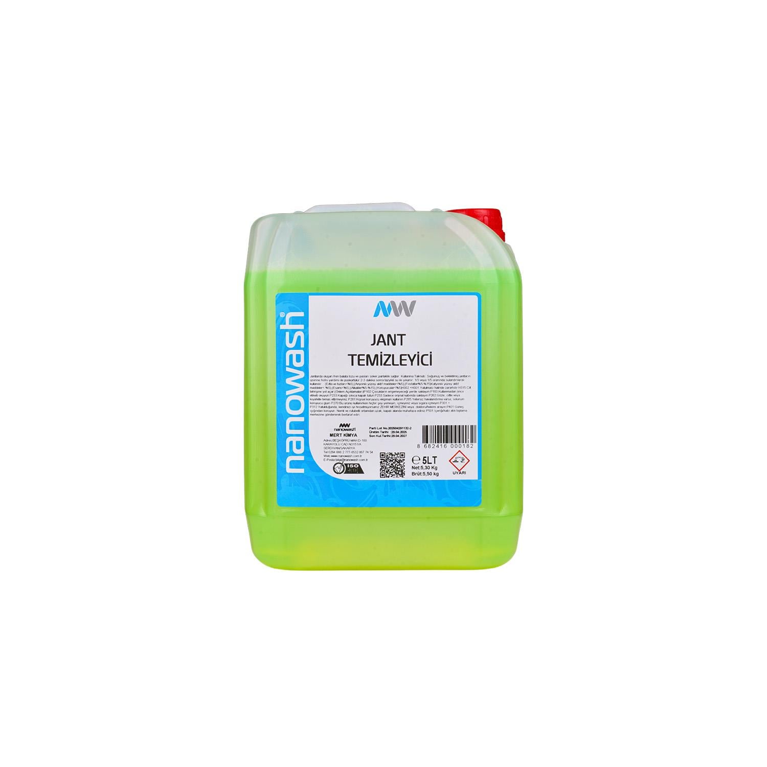 Nanowash Jant Temizleyici 5 Lt