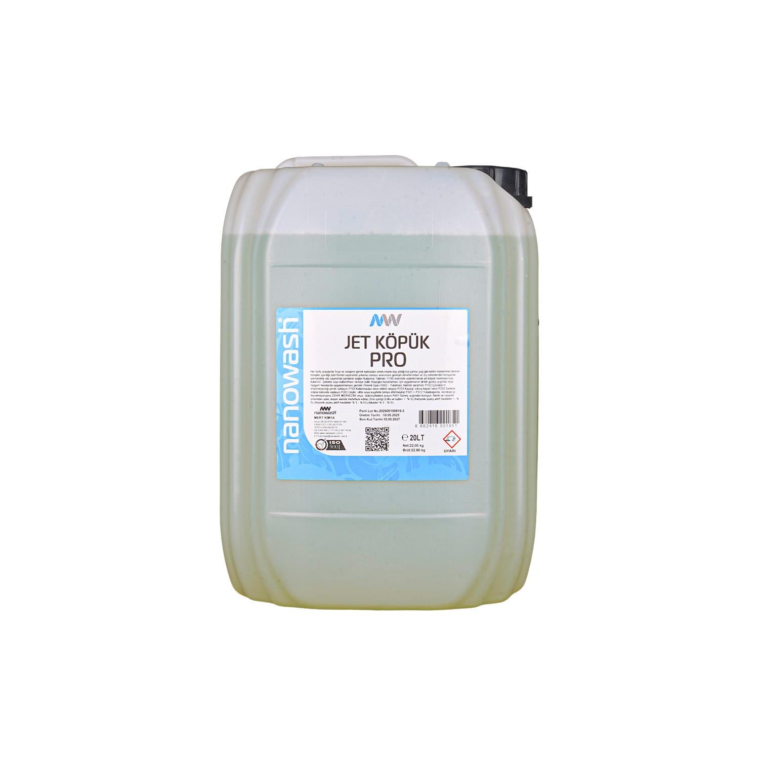 Nanowash Jet Köpük Pro 20 Lt