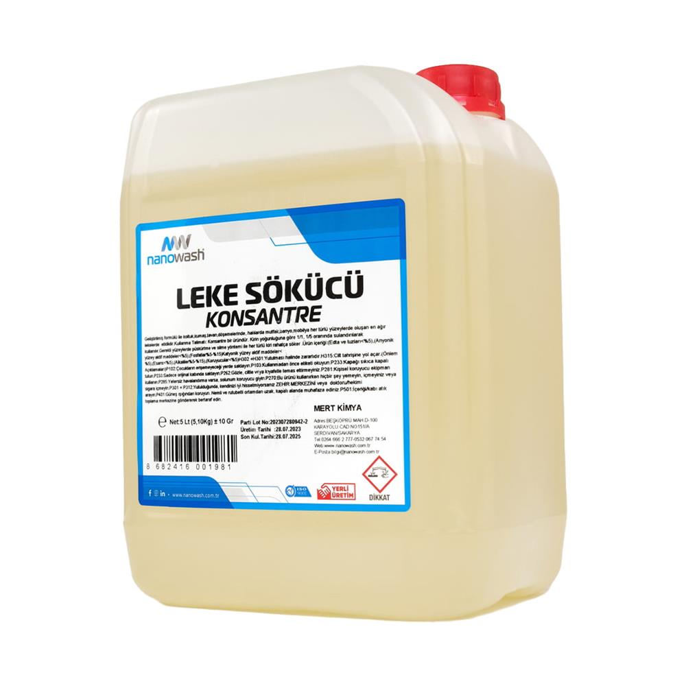 Nanowash Leke Sökücü 5 Lt