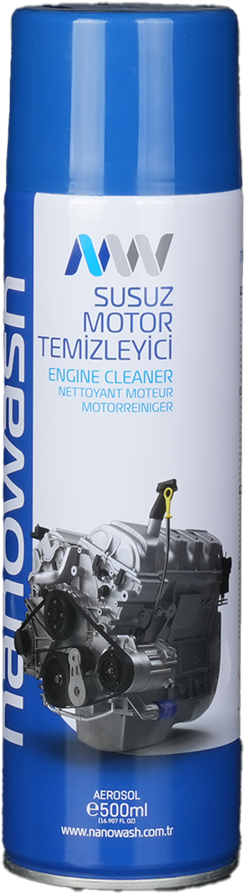 Nanowash Motor Temizleyici Sprey 500 ML Aersol