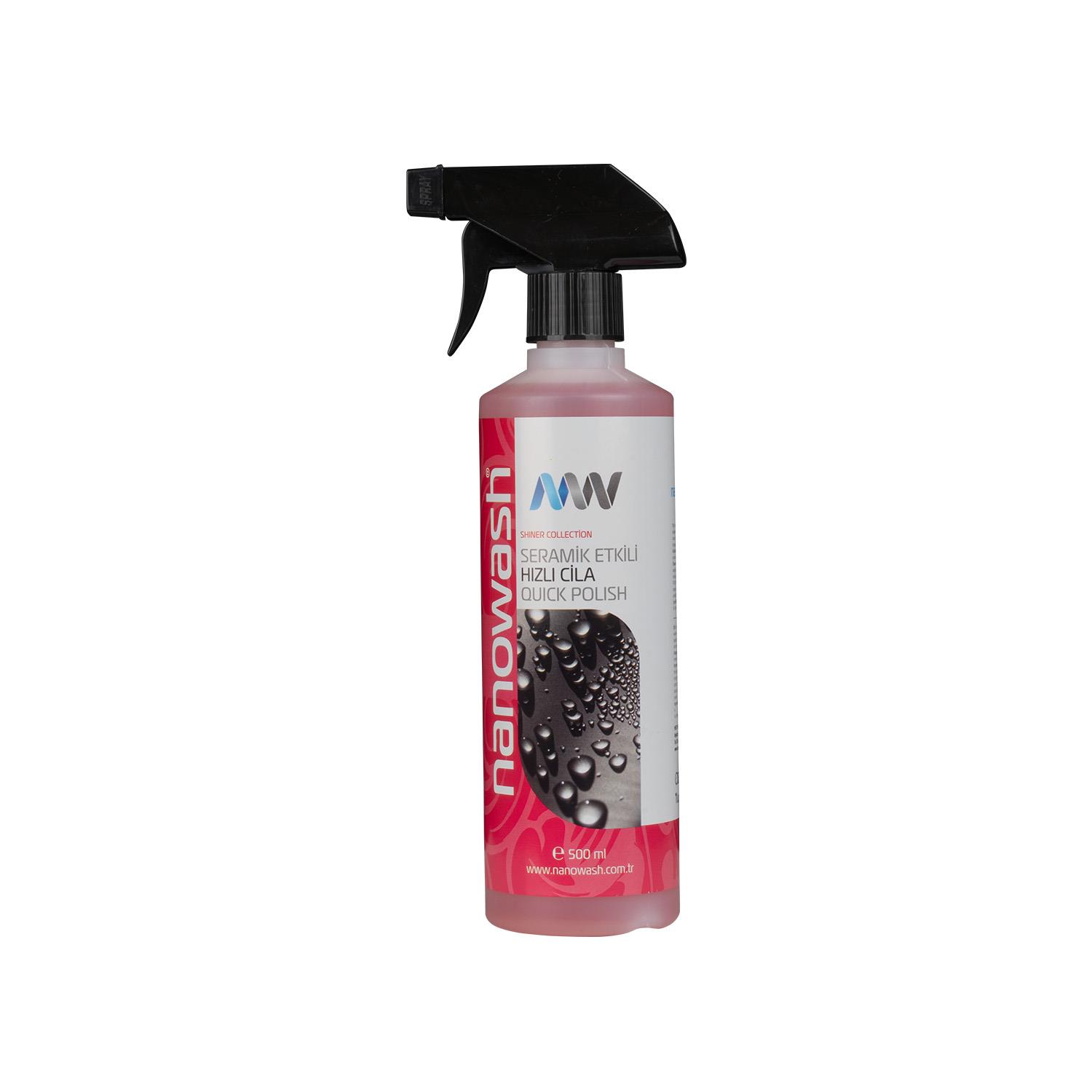 NANOWASH SERAMİK ETKİLİ HIZLI CİLA 500 ML
