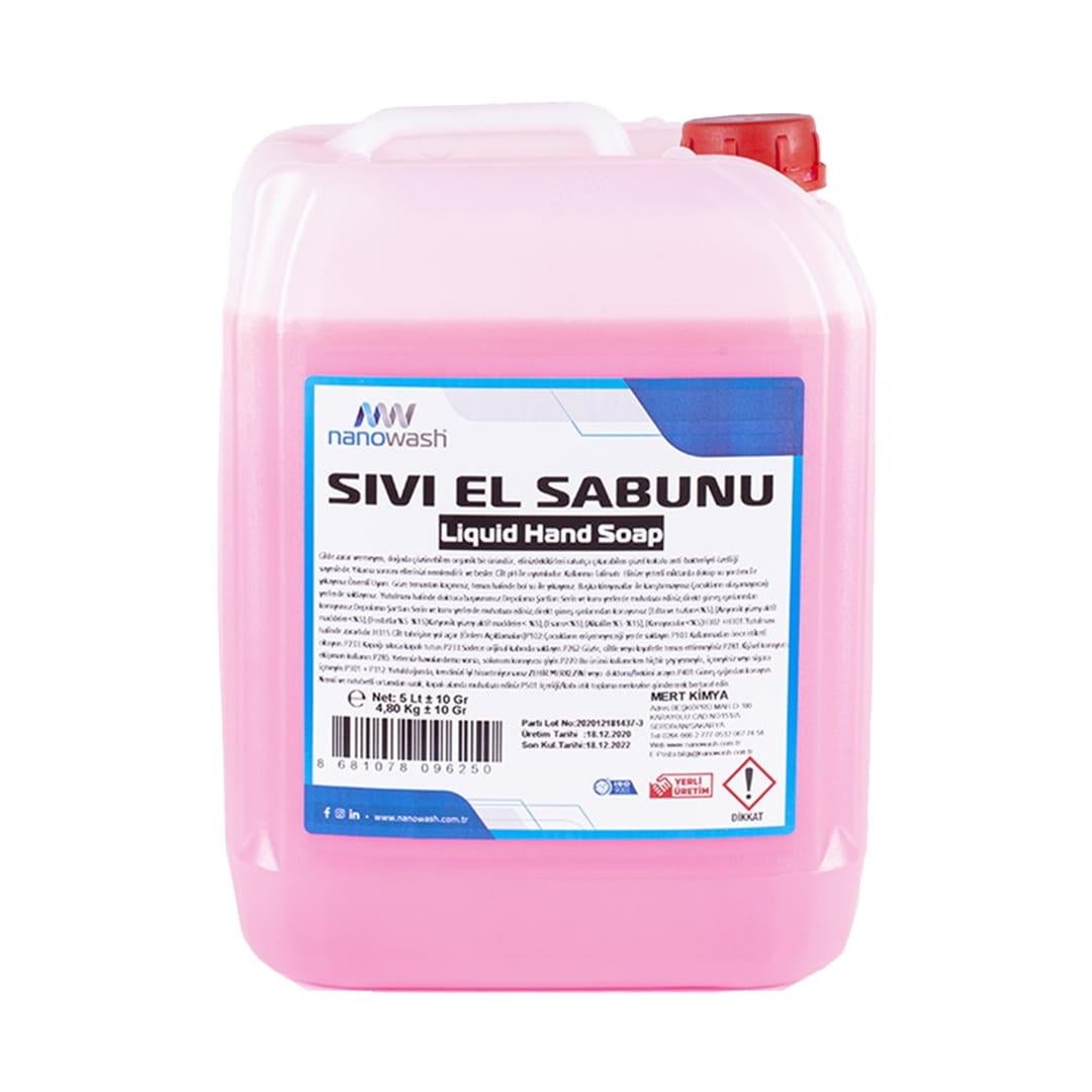 Nanowash Sıvı El Sabunu 5 Lt