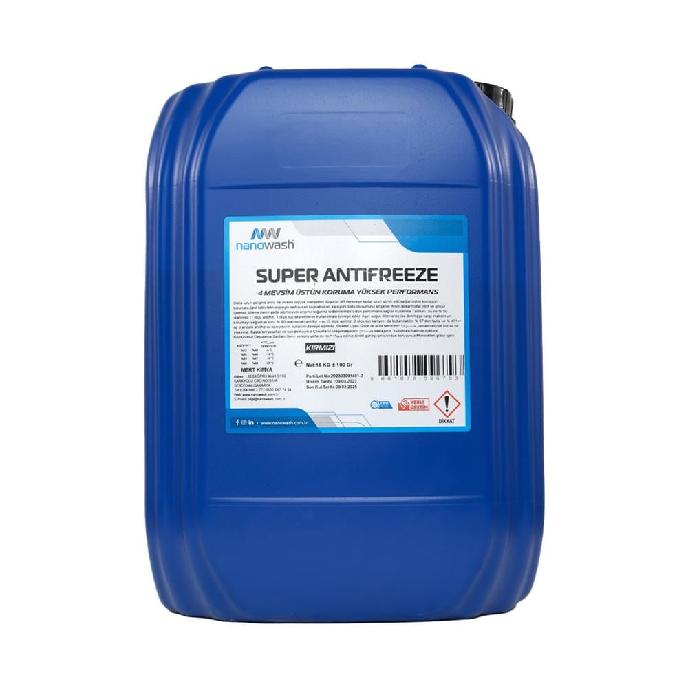 Nanowash Süper Antifriz Organik 16 Kg