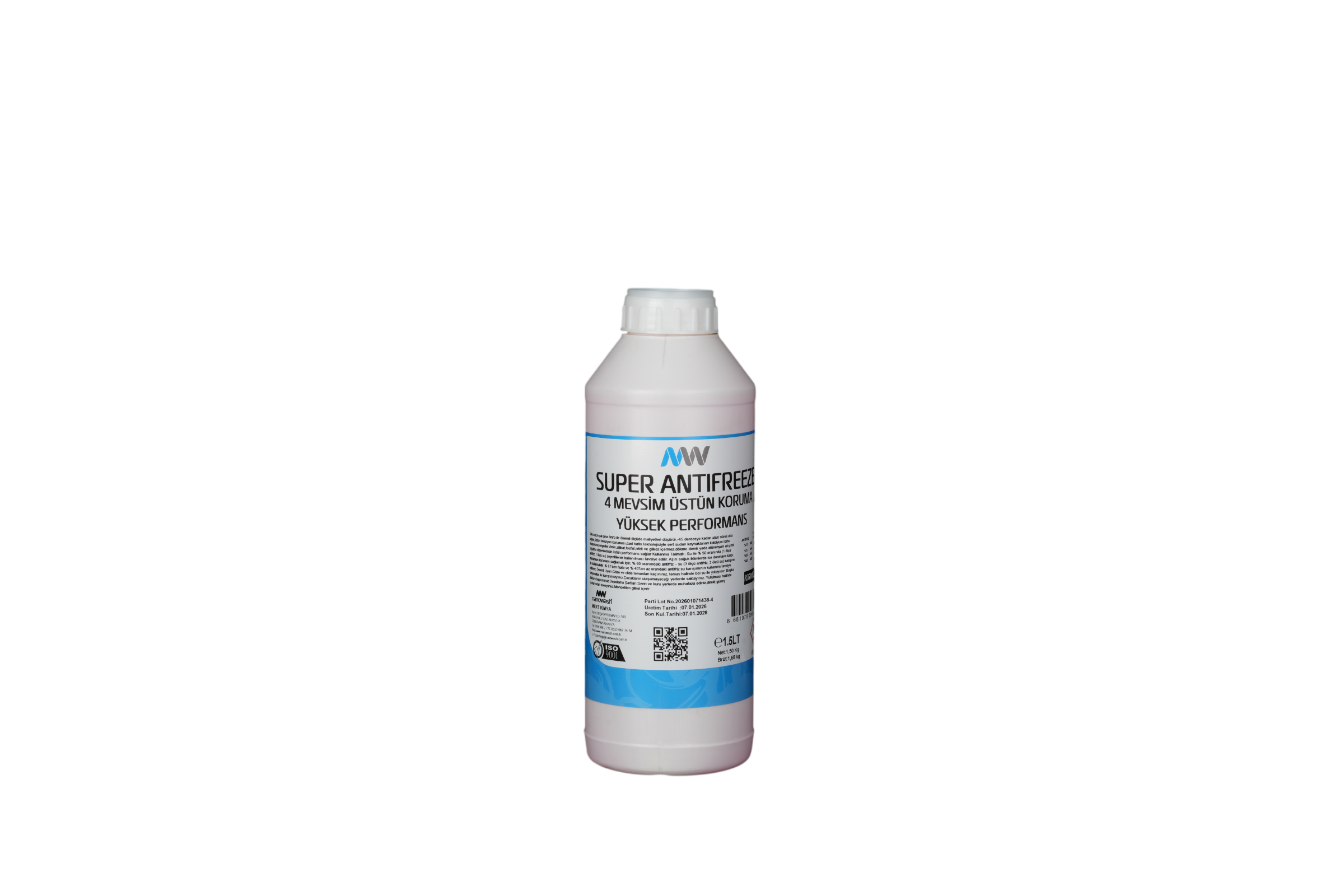 Nanowash Süper Antifriz Organik Kırmızı 1.5 Lt
