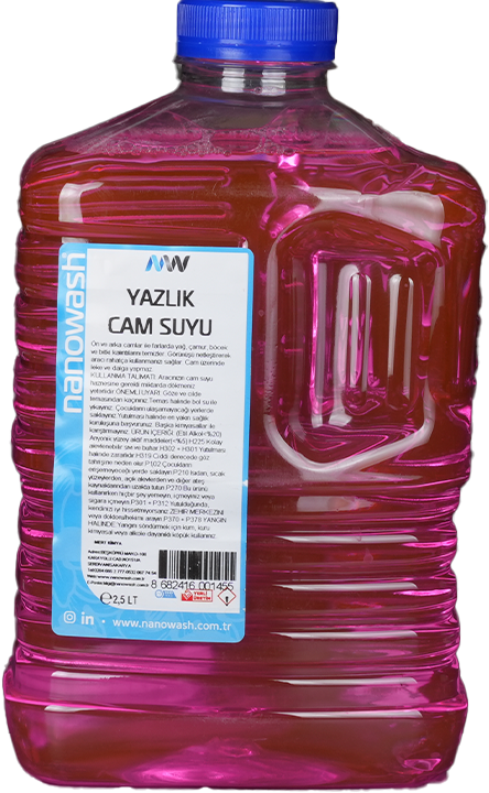 Nanowash Yazlık Cam Suyu 2,5 Lt