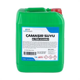 Nanowash Kıvamlı Çamaşır Suyu 5 Lt