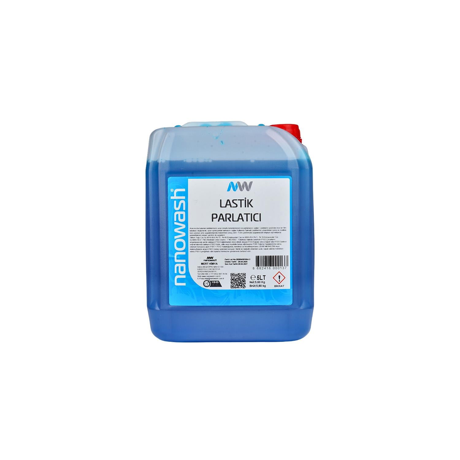Nanowash Lastik Parlatıcı 5 Lt