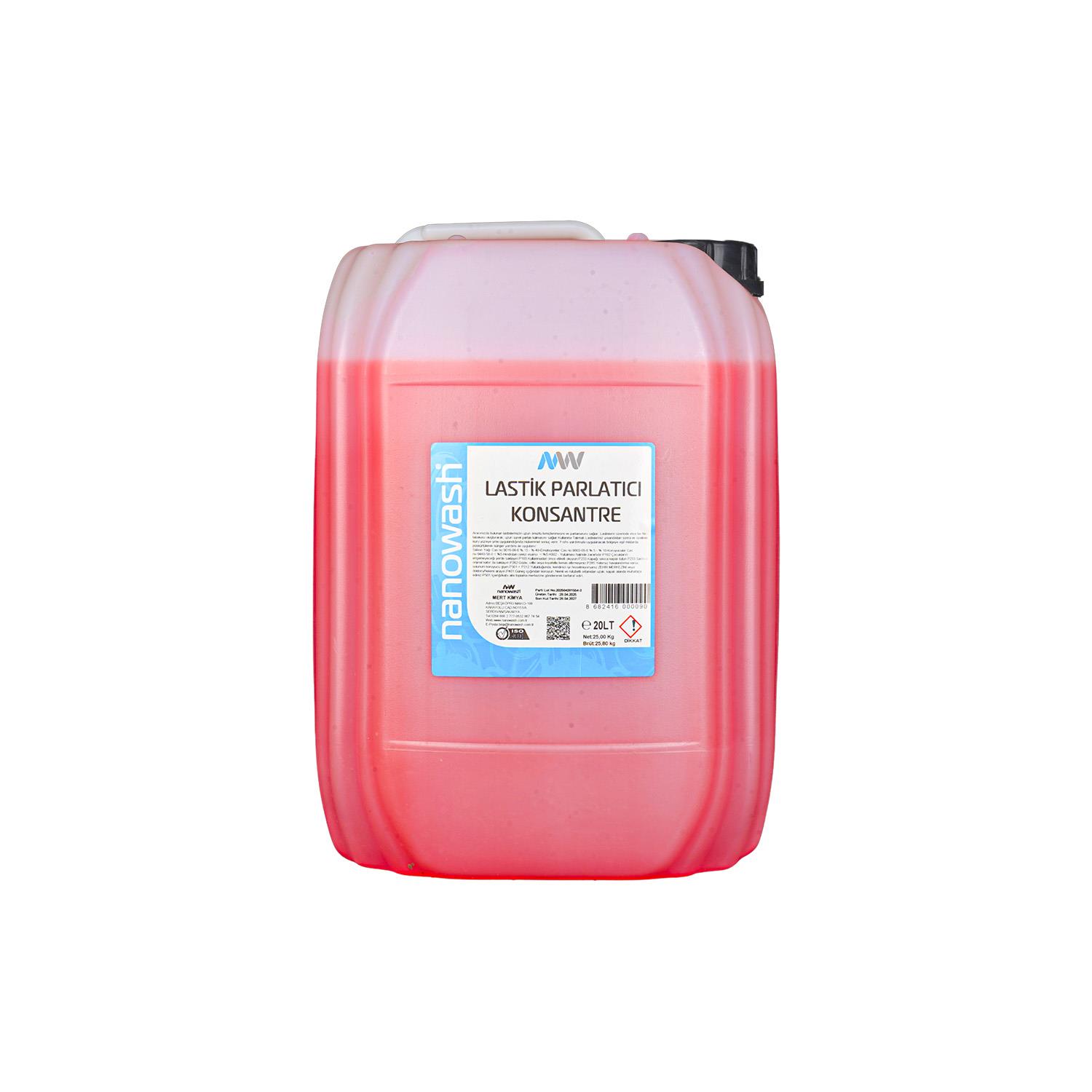 Nanowash Lastik Parlatıcı Konsantre 20 Lt