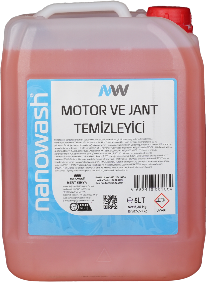NANOWASH MOTOR VE JANT TEMİZLEYİCİ 5 KG