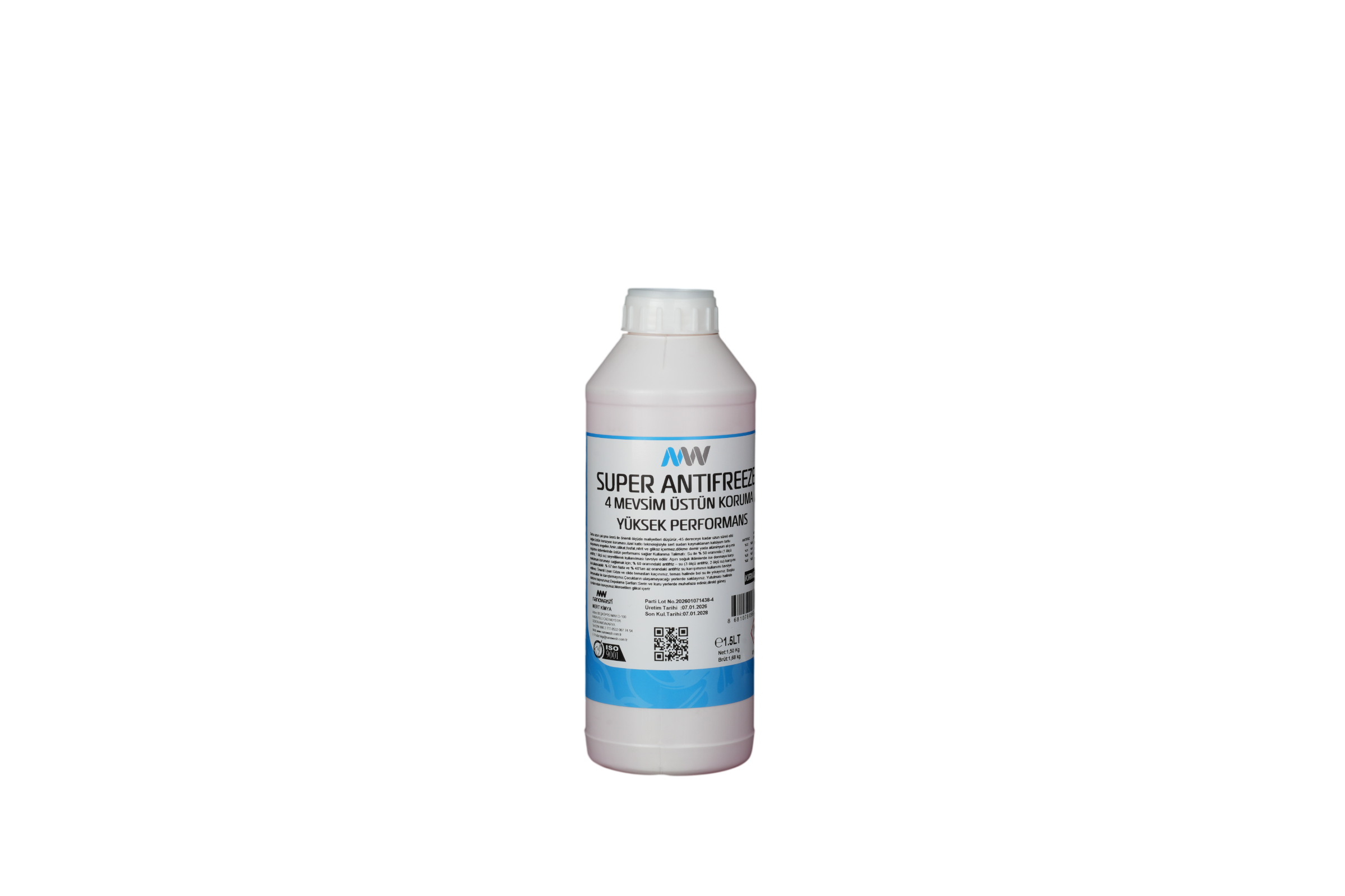 Nanowash Süper Antifriz Organik Kırmızı 1.5 Lt