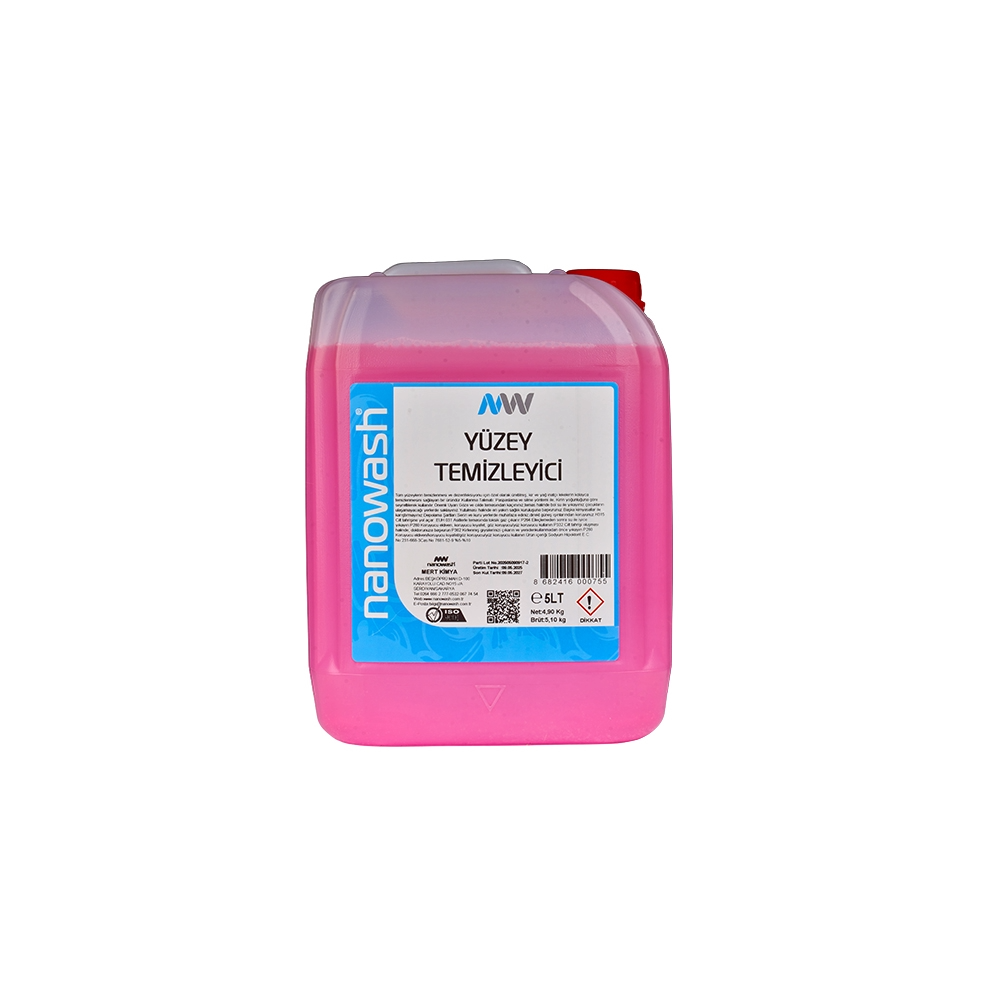 Nanowash Yüzey Temizleyici 5 Lt