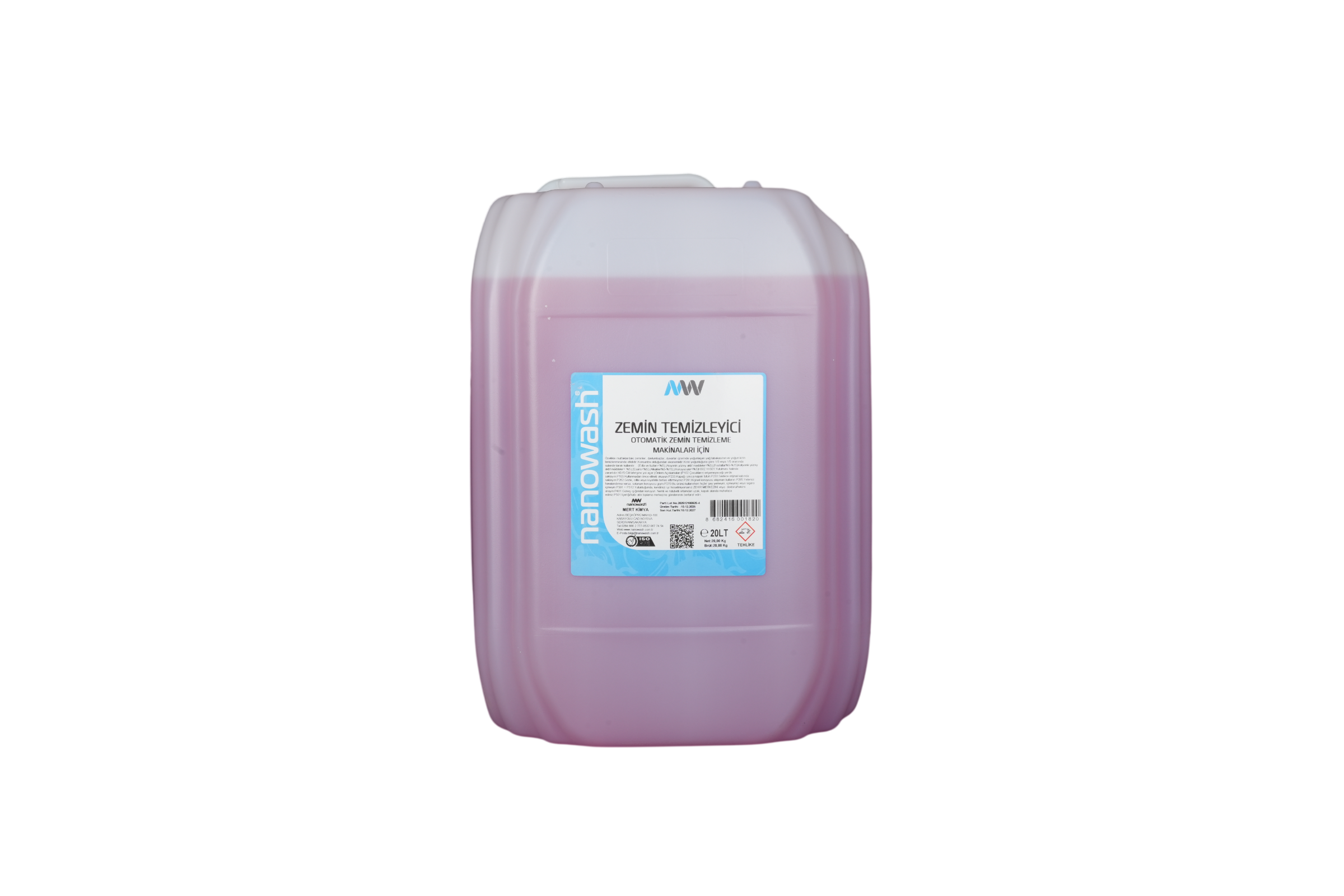 NANOWASH ZEMİN TEMİZLEYİCİ MATİK 20 LT
