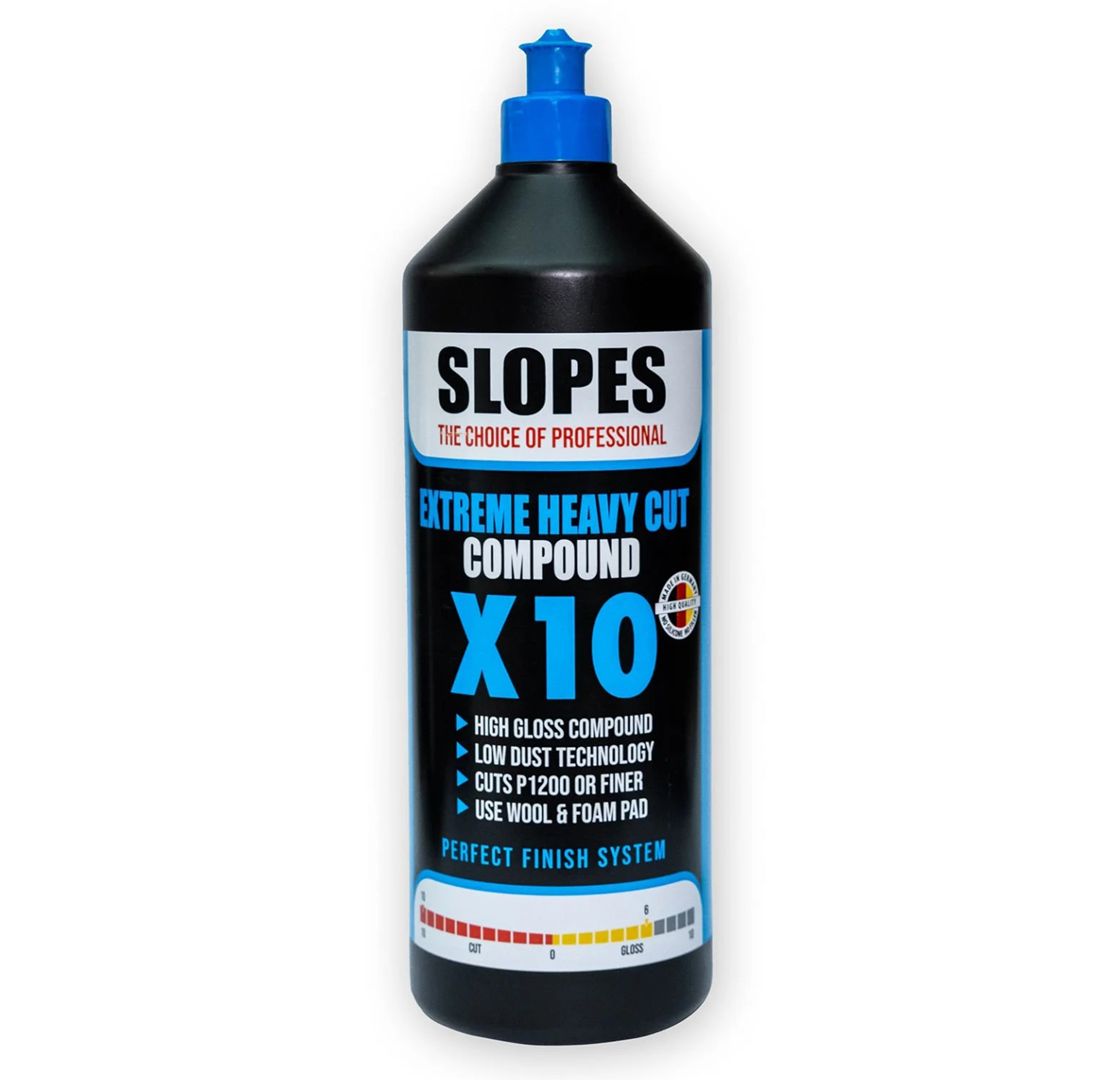 SLOPES X10 Agresif Çizik Çıkarıcı Pasta 1lt