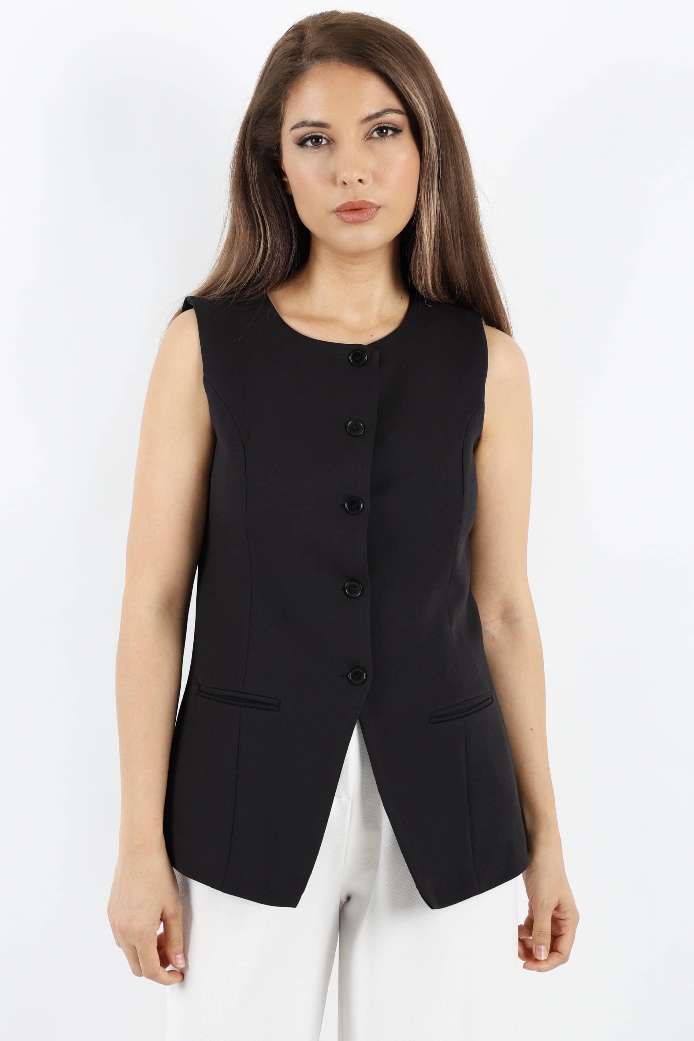 Kadın Finery Siyah Yelek