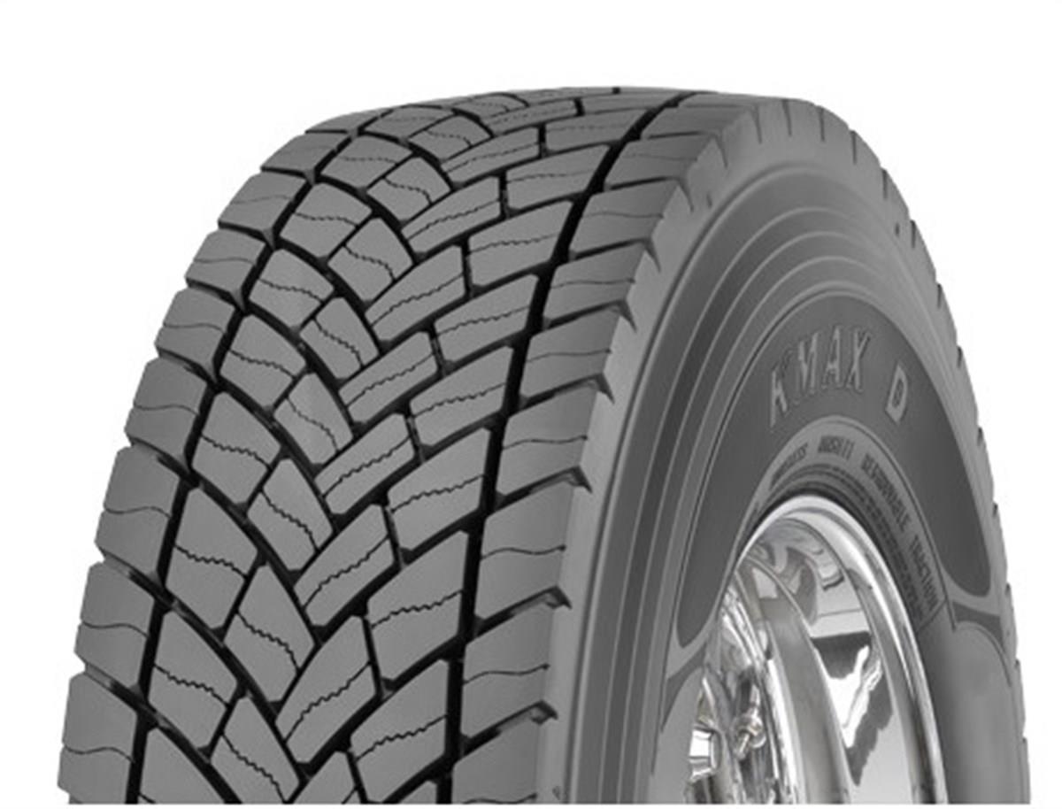 Goodyear 205/75 R17,5 124/122M Kmax D LT 3PSF Asfalt Çeker - Kış Lastiği 