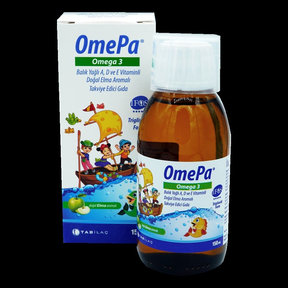OmePa® Omega 3 Balık Yağı - Elma