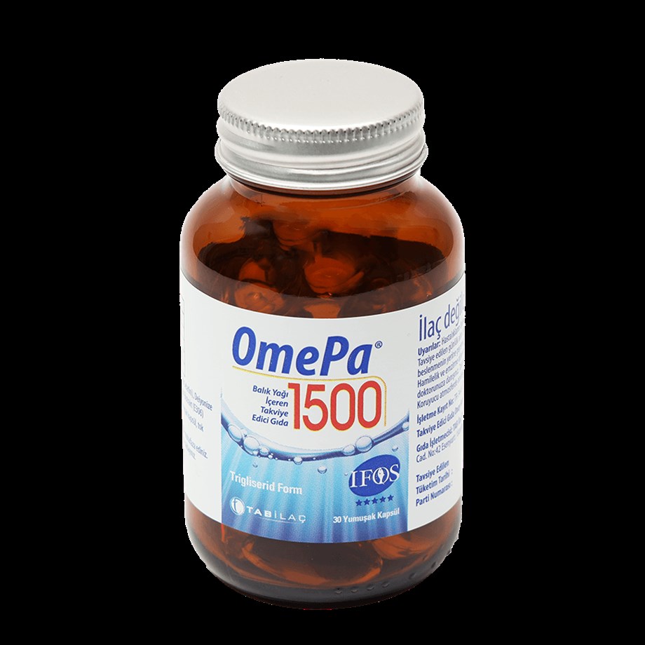 OmePa 1500 30 Yumuşak Kapsül
