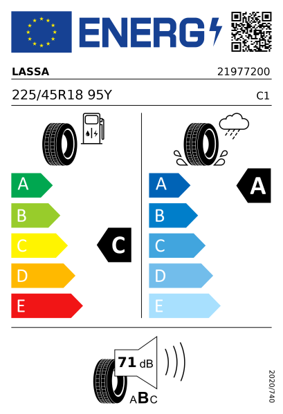 Lassa 225/45r18 95y xl drıveways sport Oto Yaz 2025