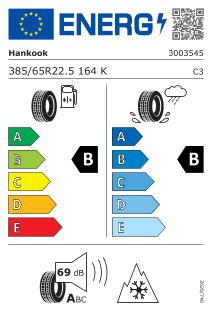 Hankook 385/65r22,5 164k smart flex th31 blgsl treyler m+s Kamyon 4 mevsim 2026