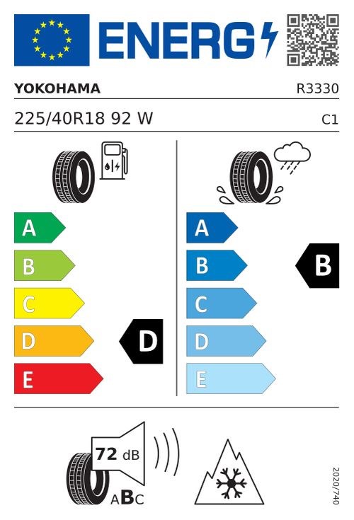 Yokohama 225/40r18 92w bluearth-4s aw21 Oto 4 mevsim 2025