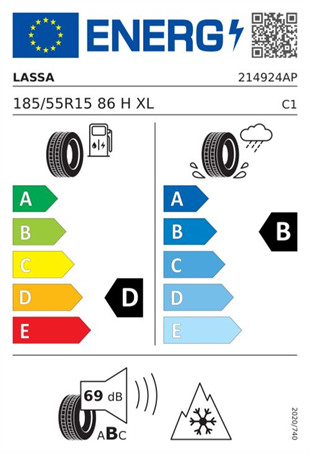 Lassa 185/55r15 86h xl snoways 4 Oto Kış 2025
