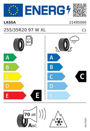 Lassa 255/35r20 97w xl snoways 4 Oto Kış 2024