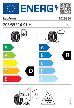 Laufenn 205/55r16 91h g fıt 4s lh71 m+s  Oto 4 mevsim 2025