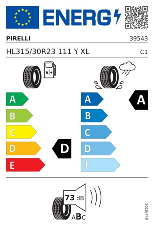 Pirelli Hl315/30r23 111y xl p-zero (pz4) (*)  Suv Yaz 2025