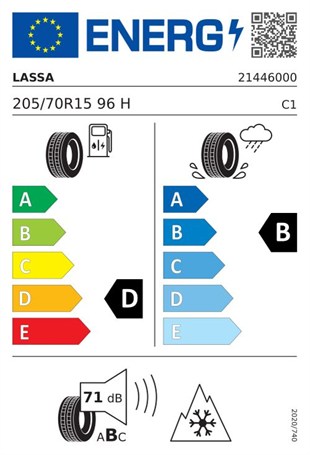 Lassa 205/70r15 96h competus wınter 2 + Suv Kış 2025