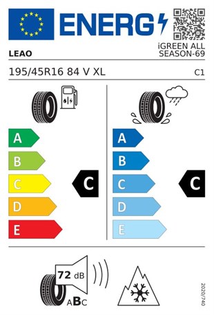 Leao 195/45r16 84h xl igreen all season Oto 4 mevsim 2026
