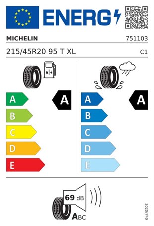 Michelin 215/45r20 95t xl prımacy 5 energy mı Oto Yaz 2026