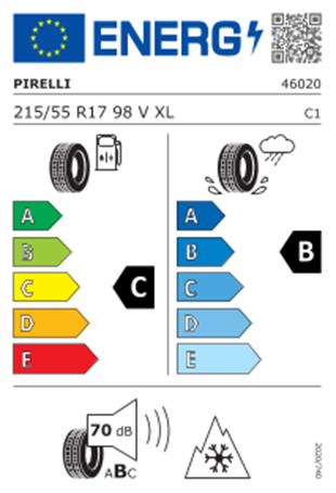Pirelli 215/55r17 98v xl wtcintpc01 Oto Kış 2026