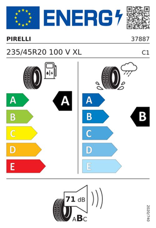 Pirelli 235/45r20 100v xl p-zero (pz4) (vol) elt Oto Yaz 2025