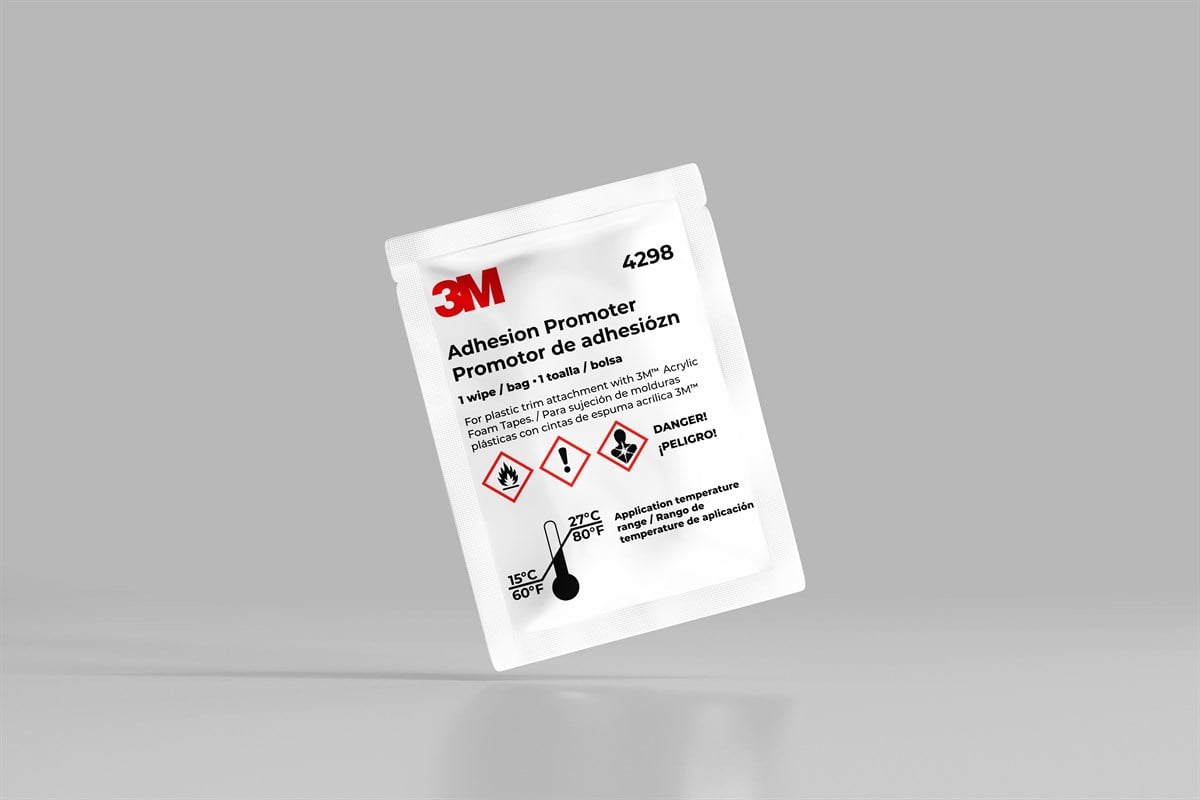 3M 4298 UV Mendil, Primer Mendil, Yapışma Arttırıcı Yüzey Hazırlama Sıvısı, Kanal İlacı, Adhesion Promoter