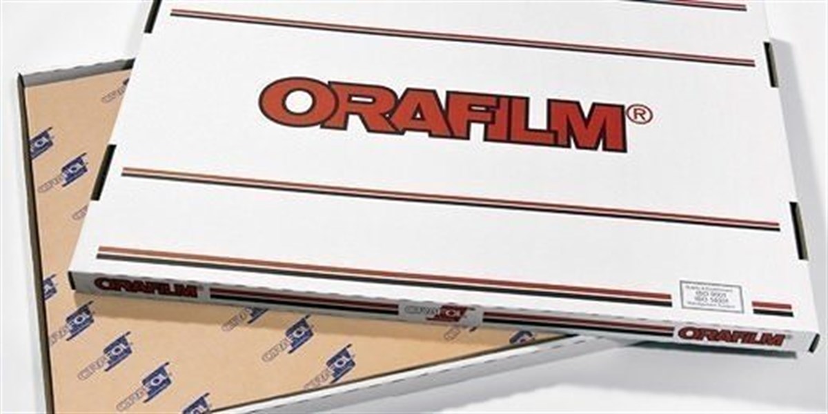 Orafol Orabond 1377S 610mmx914mm 100'lü Tabaka, Şeffaf, Çift Taraflı Bant, Laminasyon Bandı