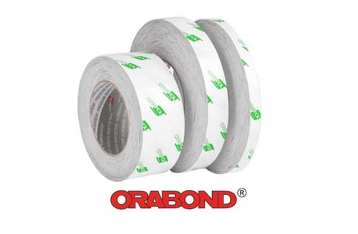 Orafol Orabond 3331TG Beyaz Renk, Çift Taraflı PVC Bant, Laminasyon Bandı 0,23mm