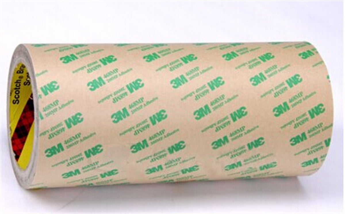 3M 468MP Şeffaf, Çift Taraflı Bant, Laminasyon Bandı 0,13mm