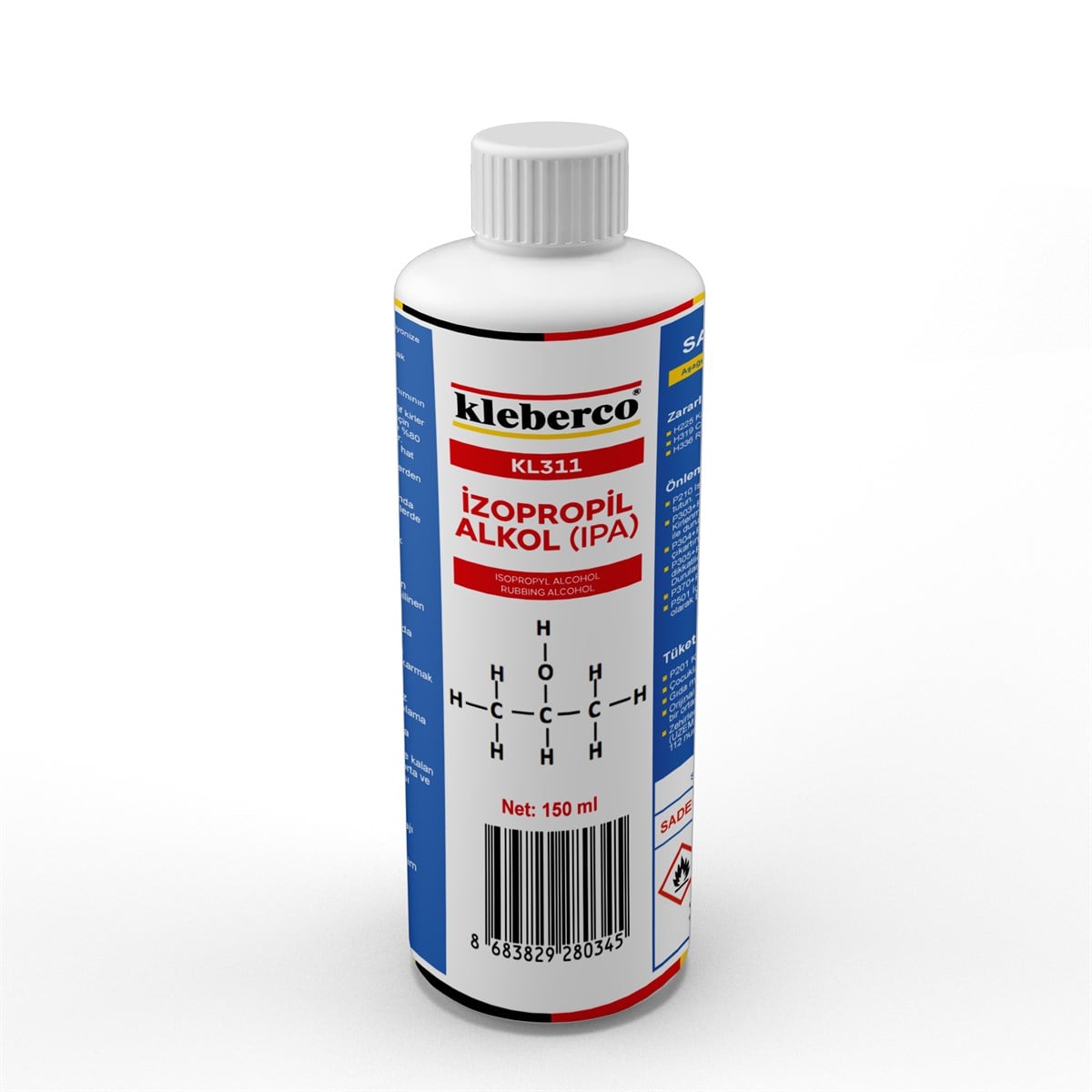 Kleberco KL311 İzopropil Alkol IPA İPA 98%