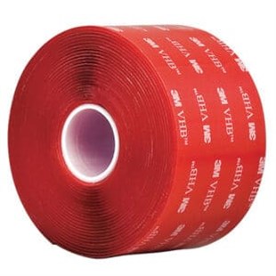 3M 4910F VHB Şeffaf Renk, Çift Taraflı Bant, Montaj Bandı 1mm