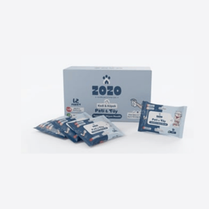 Pati & Tüy Temizleyici Hijyen Mendili Cep Boy 12'li paket