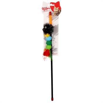 Natura Peluş Tırtıl Kedi Olta Oyuncak 45 Cm