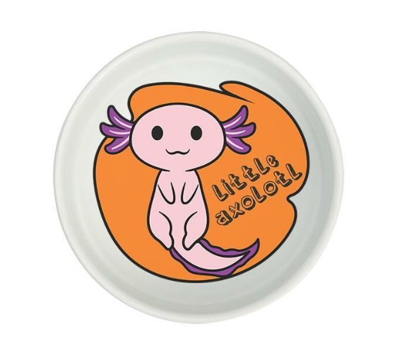 Natura Seramik Mama Kabı Axolotl 250 ml 13 cm