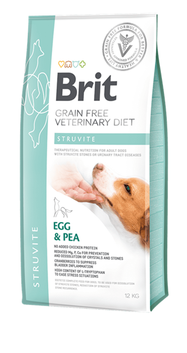 Brit Veterinary Diet Struvite İdrar Yolu Sağlığı Destekleyici Tahılsız  Köpek Maması 12kg - 8595602528219