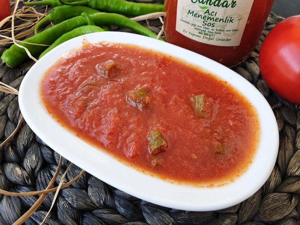 Acı Menemen Sos (600gr)