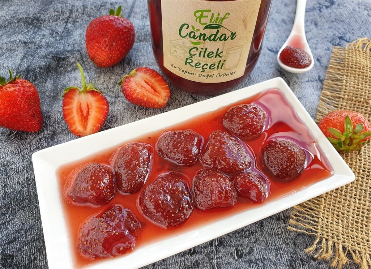 Çilek Reçeli (450gr)