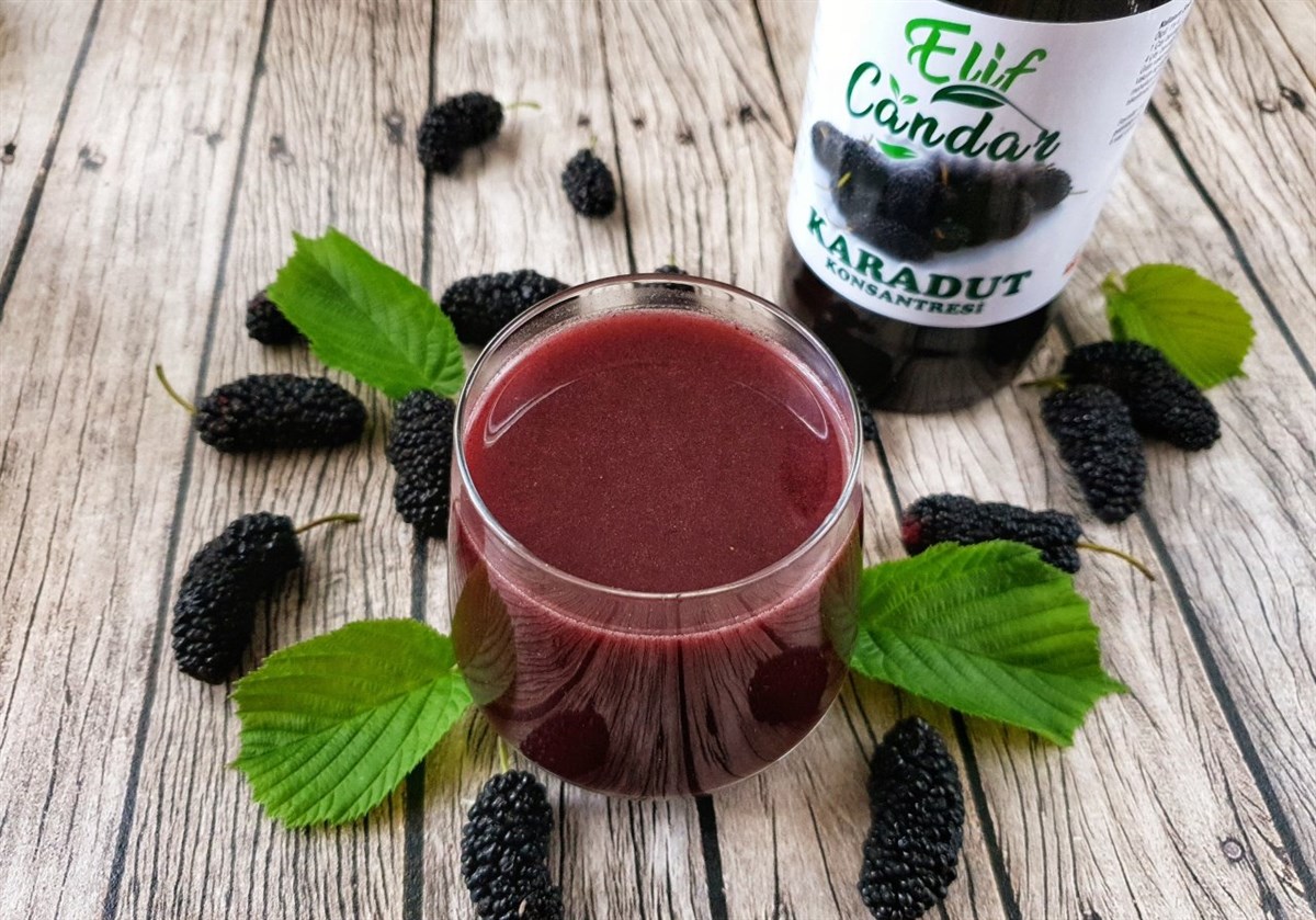 Karadut Suyu Konsantre (Şekerli) (1000ml)