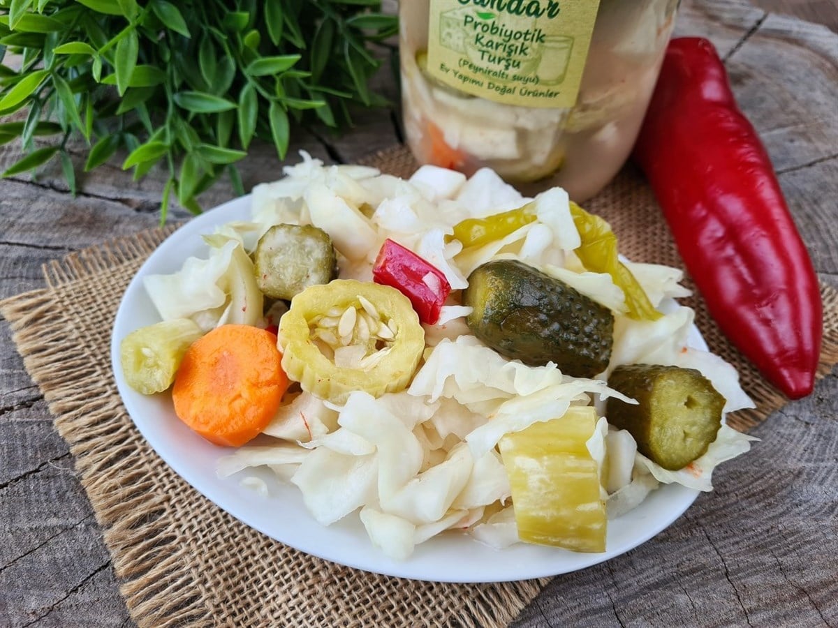 Probiyotik Karışık Turşu Lakto Fermente (1kg)